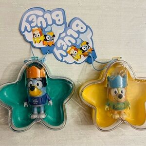 Bluey and Bingo Christmas Tree Ornaments